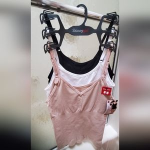 NWT Skinnygirl 3Pk Shaping Reversibl Camis; Smooths & Shaps; XL, L, & M; $45Each